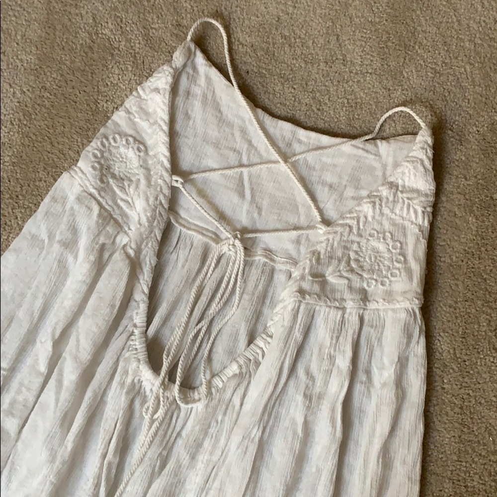 Free People Embroidered Tank